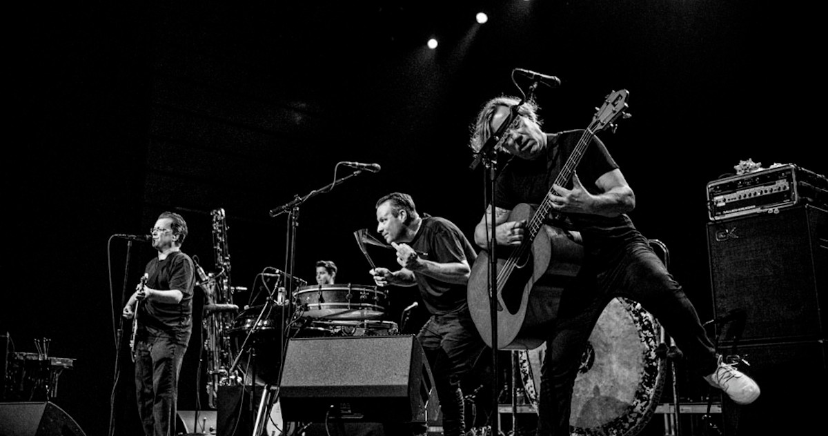 Violent Femmes performing live on stage